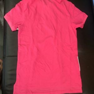 Andre 3000 Benjamin Bixby polo. Rare find. Pink and white. Size med. Fits sm.